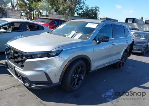 2024 Honda Cr-V Hybrid Sport z USA, uszkodzony, nr VIN 7FARS6H52RE063110